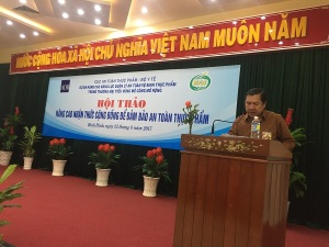 Hội thảo nâng cao nhận thức cho cộng đồng về ATTP tại Bình Định