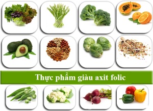 Axit folic có trong thực phẩm nào?