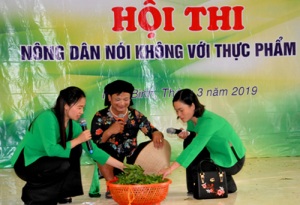 Nông dân Cố đô Ninh Bình sổi nổi thi nói không với thực phẩm bẩn