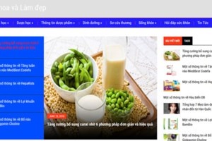 Cảnh báo tình trạng quảng cáo sản phẩm sức khỏe trên một số website